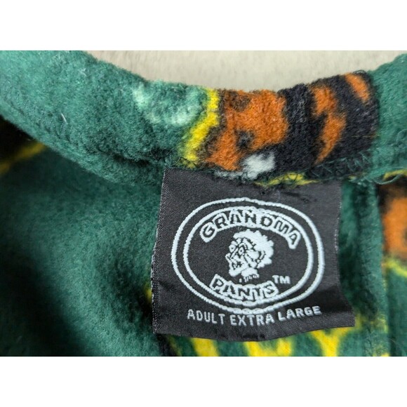 NDSU Bison Unisex Adult XL Grandma Pants Fleece Sleep Pants Lounge Pants - Picture 4 of 6